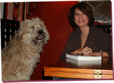 Paw Plunger Creator & Co-Inventor, Brianne Leary with LuLu
